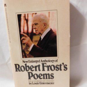 Robert Frost's Poems By Louis Untermeyer 1971 Paperback Book